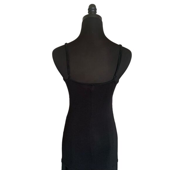 Gorgeous BKE Sequin Tank Top in Black & Silver, Size Medium - Picture 6 of 8